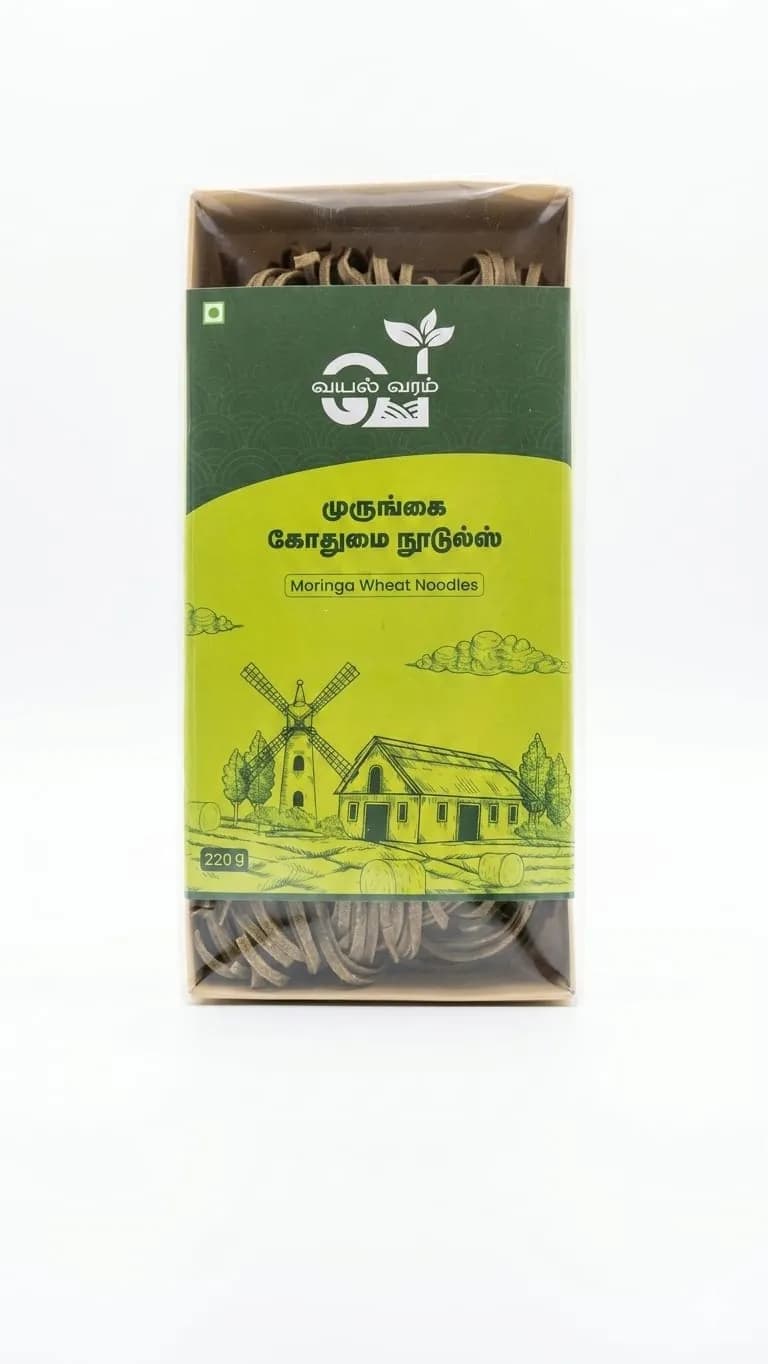Moringa Wheat Noodles