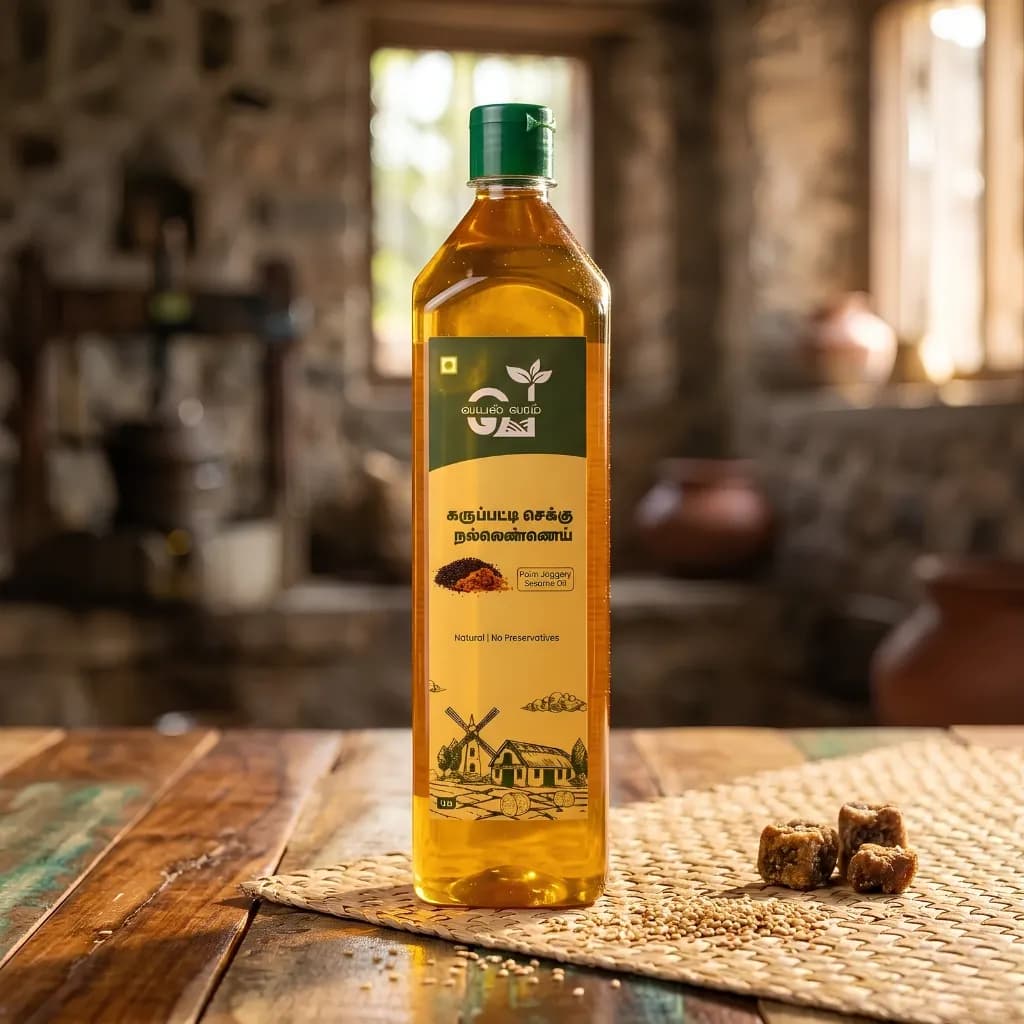 Sesame Oil [Palm Jaggery]