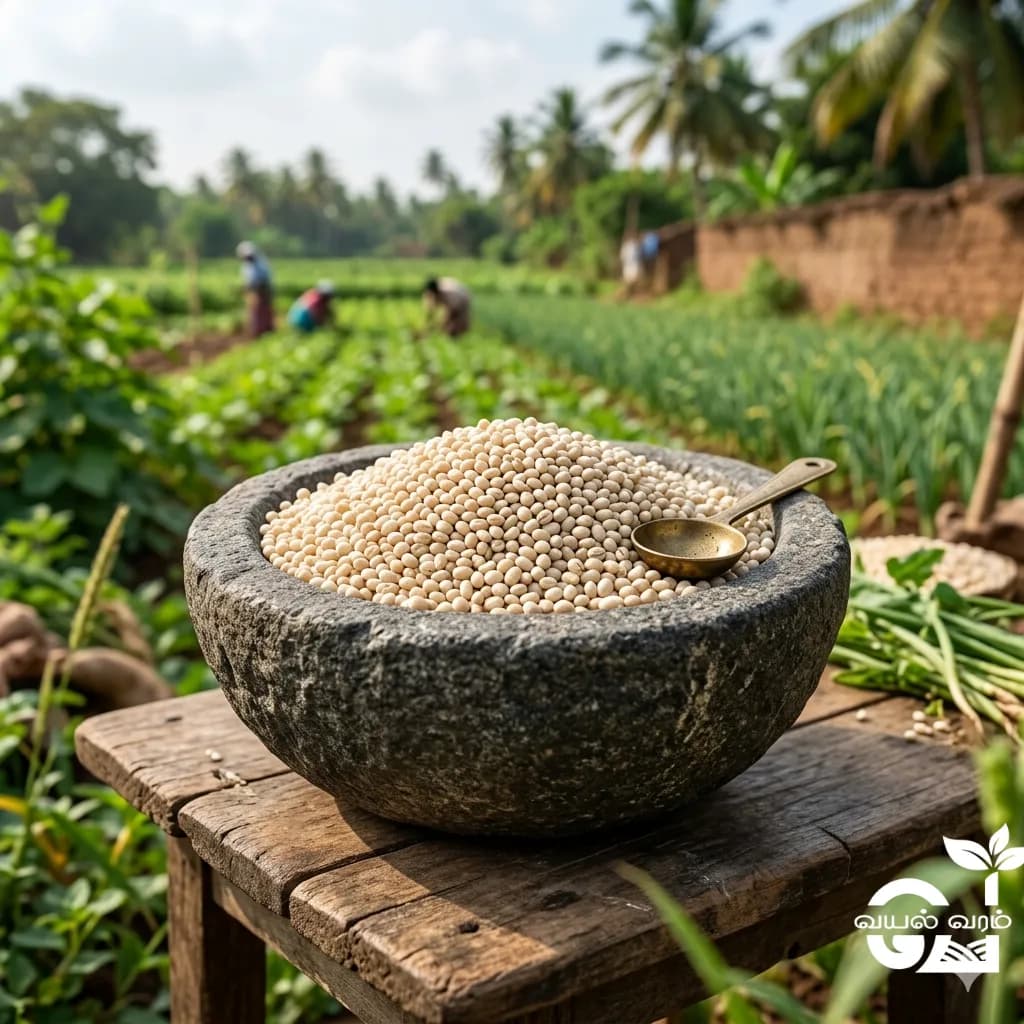 White Whole Ulunthu (Urad Dal - White)