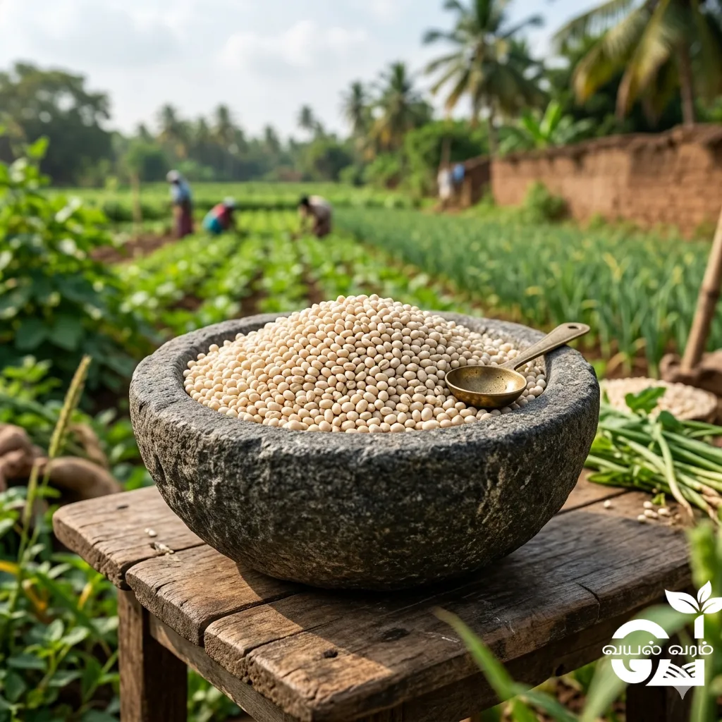 White Whole Ulunthu (Urad Dal - White)